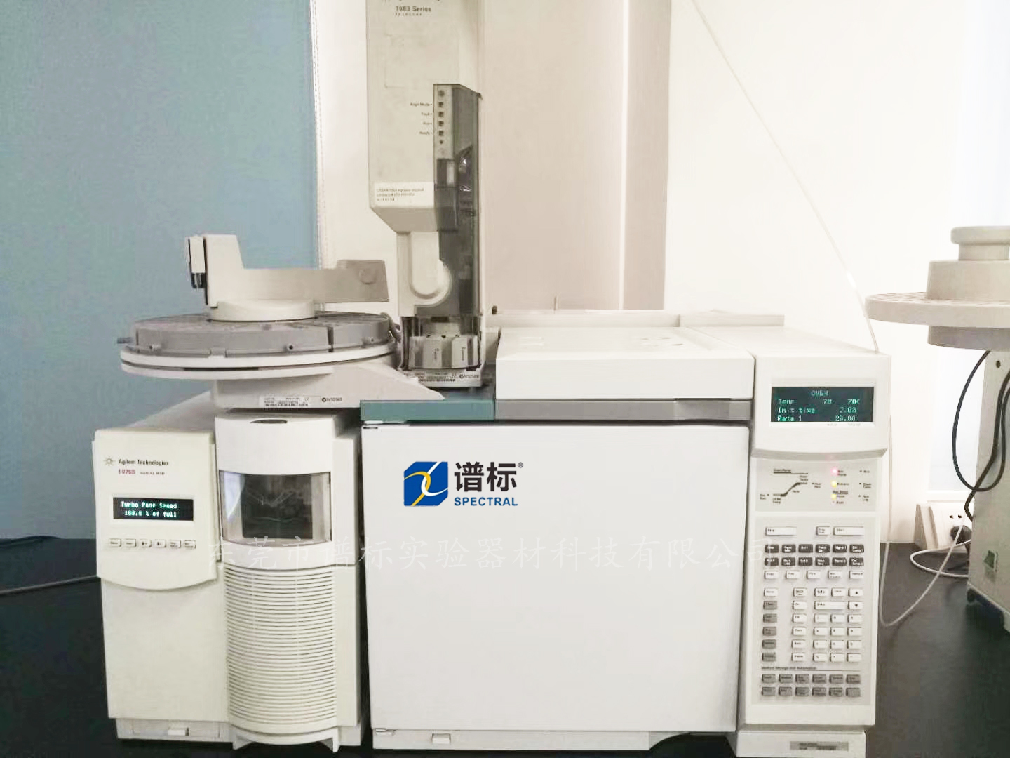 東莞某大型檢測(cè)公司購(gòu)買二手安捷倫GCMS 6890N-5975B