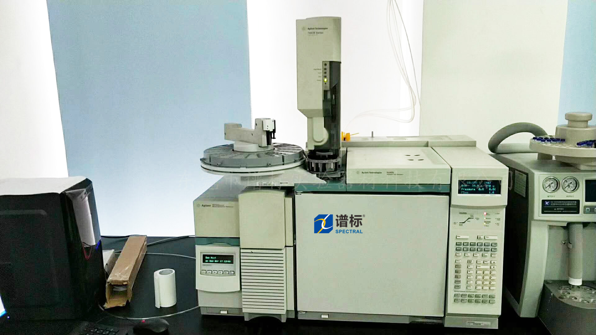 東莞某大型檢測(cè)公司購(gòu)買(mǎi)安捷倫二手Agilent 6890N-5973N氣相色譜-質(zhì)譜儀
