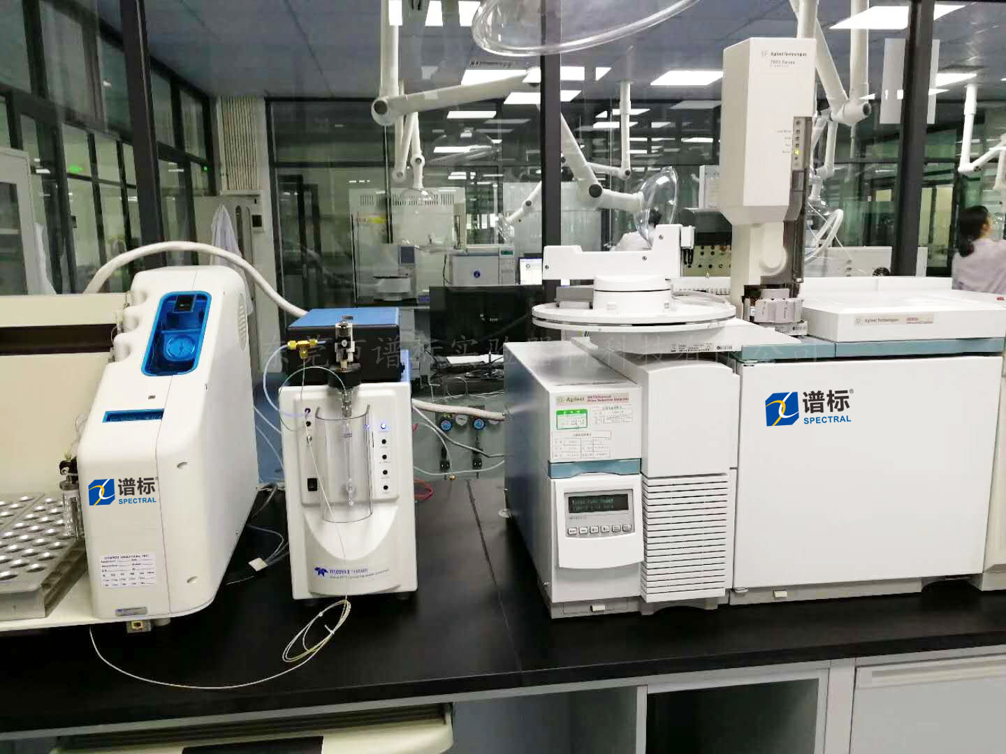 珠海某大型檢測(cè)集團(tuán)購(gòu)買(mǎi)我司安捷倫GCMS 6890N＋5973N與泰克碼吹掃捕集