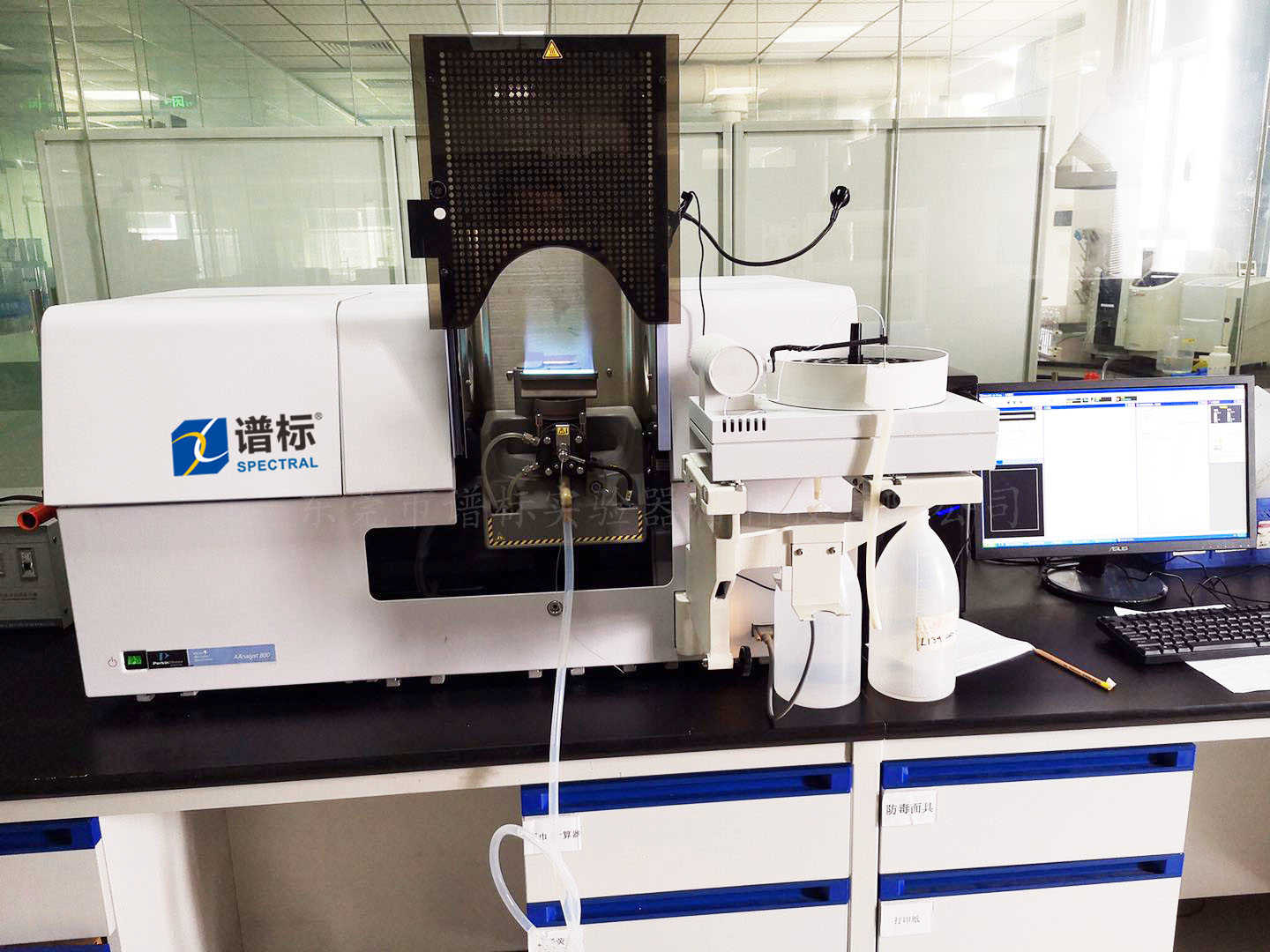 東莞某大型第三方檢測(cè)公司購(gòu)買(mǎi)我司PerkinElmer AAnalyst 800
