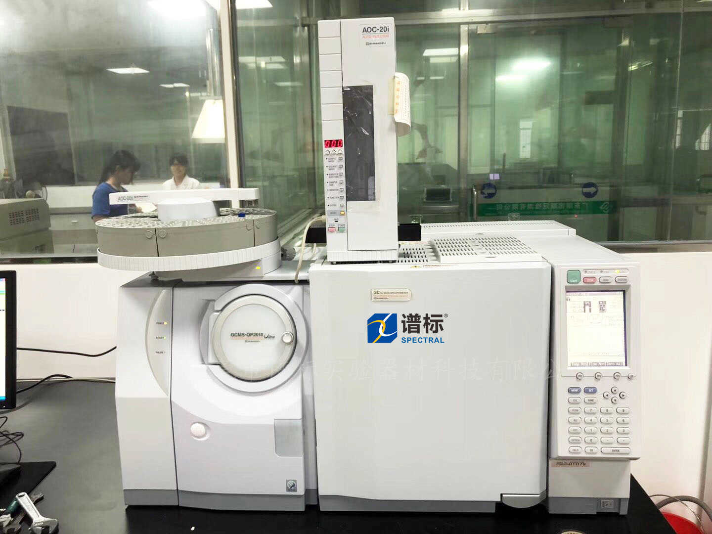 佛山某大型第三方檢測機(jī)構(gòu)購買我司95成新的設(shè)備GCMS QP2010Ultra