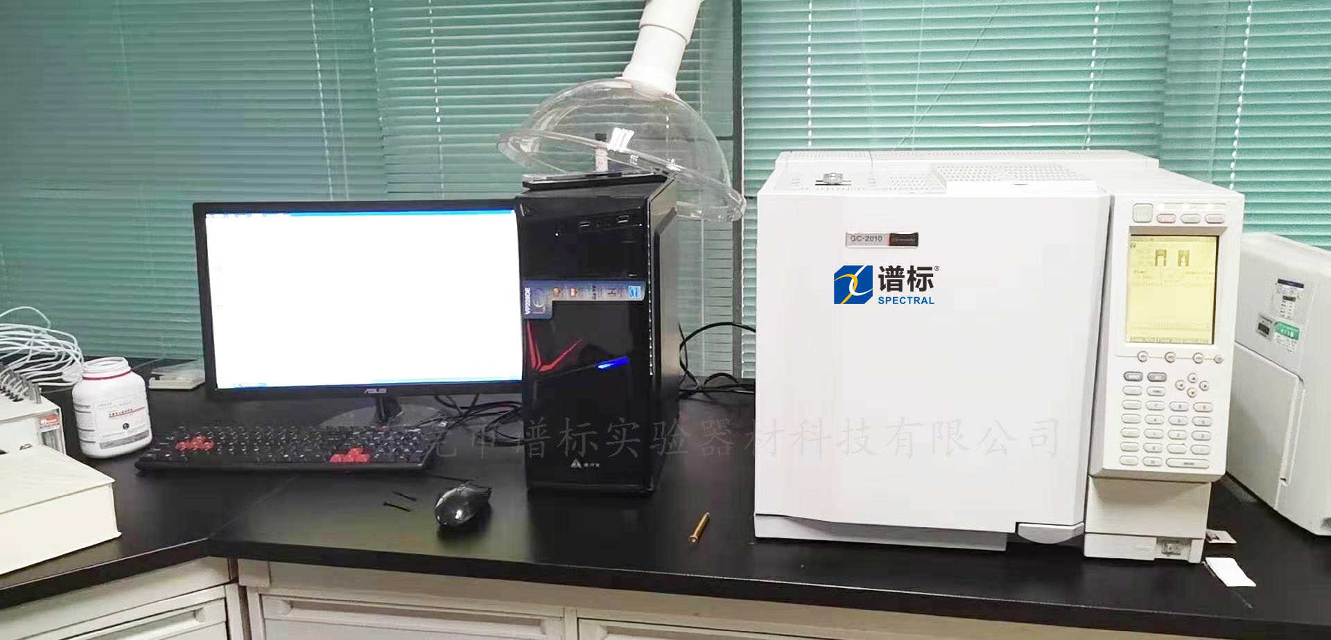 佛山某大型檢測(cè)公司購(gòu)買我司二手氣相色譜GC-2010（雙進(jìn)樣口 分流/不分流，雙FID）