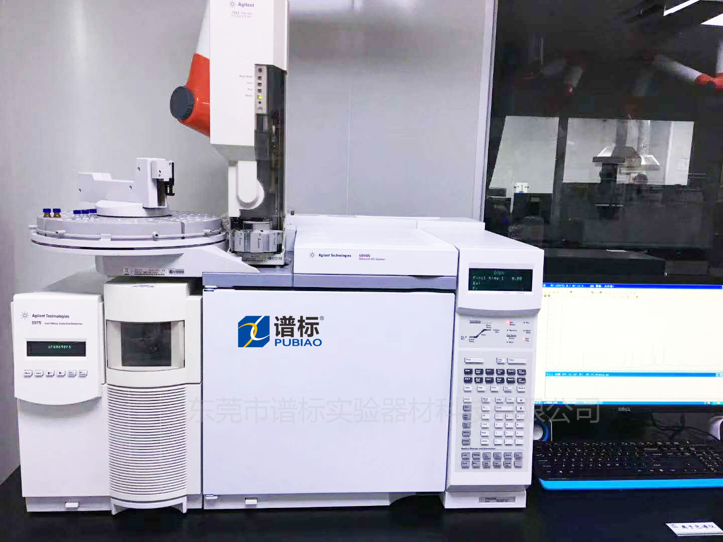7月6日汕頭某檢測公司租賃安捷倫二手GCMS 6890-5975 /時間快、操作便捷
