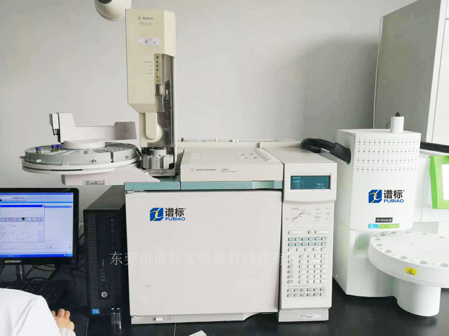 8月6日，寧夏某大型檢測集團(tuán)購買我司安捷倫氣相色譜（GC）6890N＋FID＋ECD＋7689盤塔