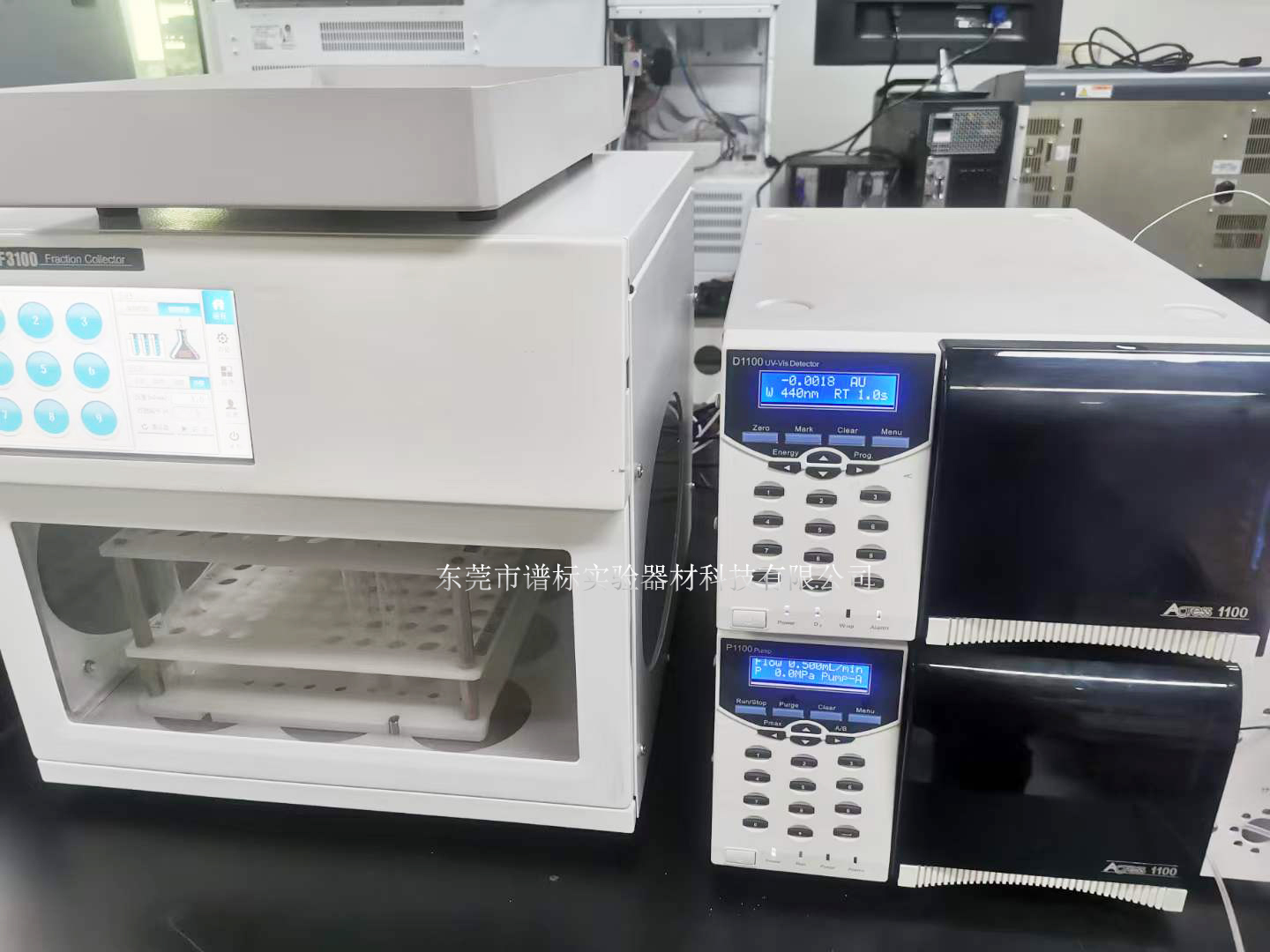 15日廣州某檢測(cè)公司購(gòu)買(mǎi)凝膠色譜儀D1100 UV-VIS＋P1100pump＋F3100